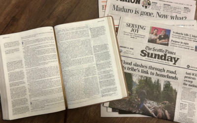 When the Bible Reads the Newspaper