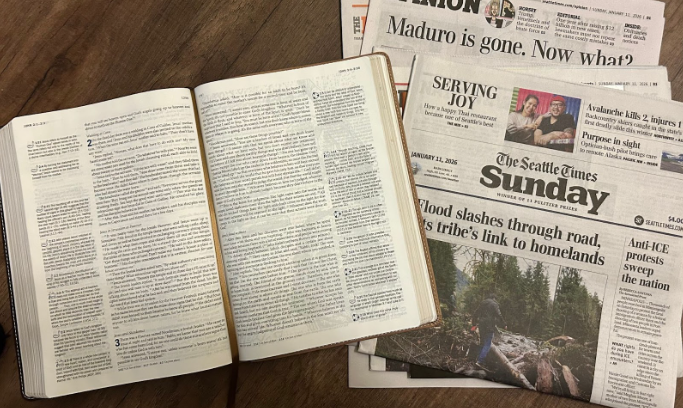 When the Bible Reads the Newspaper